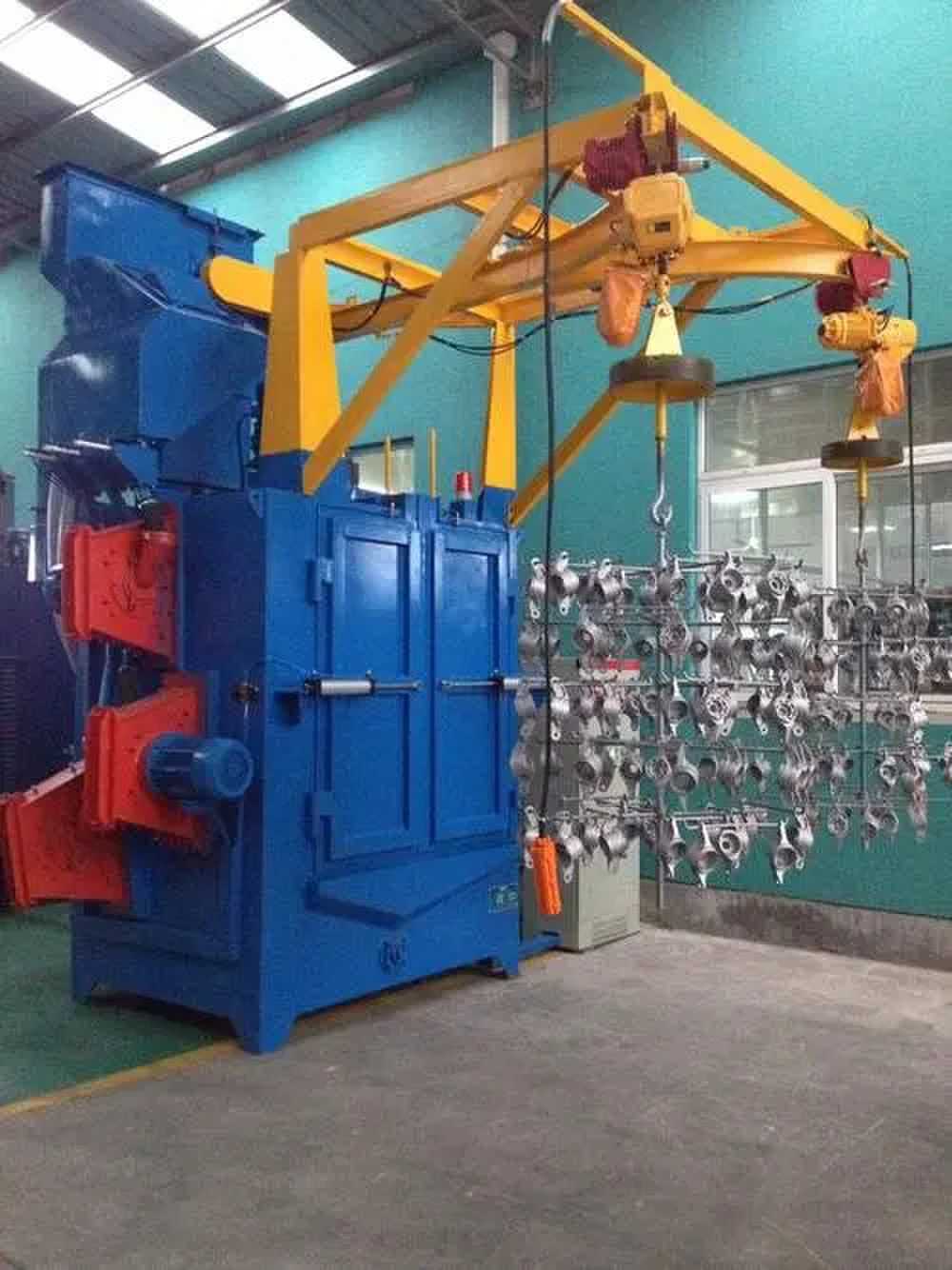 绥化环保型抛丸机自动吊钩式抛丸机