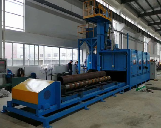 绥化喷砂机在管道除锈中的现场施工应用